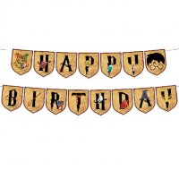 Хари Потър harry potter Банер правоъгълен парти гирлянд декор рожден ден, снимка 3 - Други - 33526888