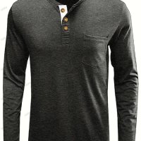 Мъжка класическа плътна тениска с голям размер, 5цвята, снимка 13 - Тениски - 44126750