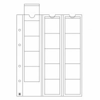 Leuchtturm Optima 42 листи 15 монети до 42 мм /оп.5 бр, снимка 1 - Нумизматика и бонистика - 35285909