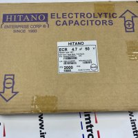 Кондензатор HITANO  4.7µF /  50V, снимка 4 - Друга електроника - 43968389