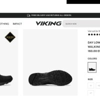 VIKING Impulse II GORE-TEX Women Shoes размер EUR 39 / UK 5,5 маратонки водонепромукаеми - 750, снимка 3 - Маратонки - 43751411