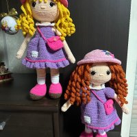 Кукла от памучна прежда , снимка 3 - Кукли - 43755910