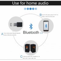 Блутут 5.1 Handsfree аудио донгъл USB/AUX приемник за автомобил, снимка 13 - Аксесоари и консумативи - 32735643