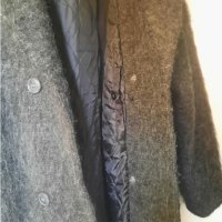 Топло марково палто на НМ, оверсайз, каскадна яка лисицаа, снимка 3 - Палта, манта - 43317113