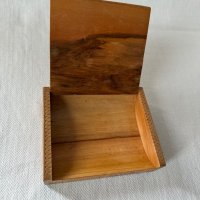 	Стара дървена кутия, дърворезба, снимка 5 - Антикварни и старинни предмети - 43409062