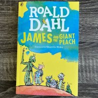 Нова! Roald Dahl - James and the Giant Peach /Роалд Дал - Джеймс и гигантската праскова, снимка 1 - Детски книжки - 40623866