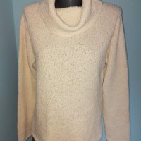 Мекичко бяло поло "Coldwater creeck"®, снимка 3 - Блузи с дълъг ръкав и пуловери - 17091087