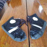 Стари кожени обувки #2, снимка 1 - Антикварни и старинни предмети - 39543679