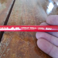 Стар дърводелски молив Great Wall, снимка 3 - Други ценни предмети - 40383367