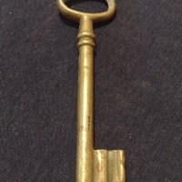 Стар рядък бронзов ключ за КОЛЕКЦИЯ ДЕКОРАЦИЯ 27123, снимка 1 - Други ценни предмети - 43279512