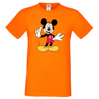Мъжка тениска Mickey Mouse 9 Подарък,Изненада,Рожден ден, снимка 7 - Тениски - 36576534
