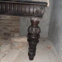 Старинна мебел ретро маса дърворезба ръчна Уникат, снимка 1 - Други стоки за дома - 40334035