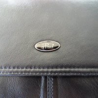 НАМАЛЕНА Мъжка чанта от естествена кожа Ar Pelle Италия, снимка 3 - Чанти - 38045581