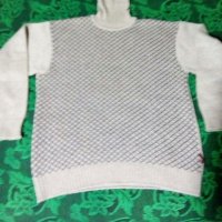 Мъжко вълнено поло-пуловер., снимка 1 - Пуловери - 37852291