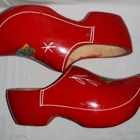 Холандски дървени обувки,  сабо - 2 чифта за 90 лева , снимка 4 - Антикварни и старинни предмети - 39808307