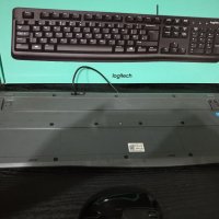 Клавиатура Logitech K120/счупено краче/+ мишка, снимка 4 - Клавиатури и мишки - 27228402