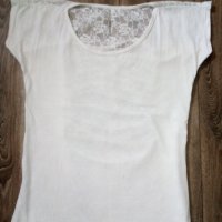 Ефектна дамска блуза, снимка 1 - Тениски - 39570907