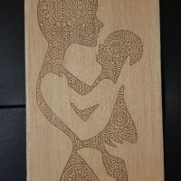 Изработване на дървени картини / Картина на Майка с бебе / мама и бебе / от дърво, снимка 2 - Картини - 34603877
