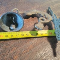 Камбана, звънец, хлопка месинг (бронз) от колекция , снимка 4 - Антикварни и старинни предмети - 42938573