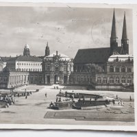 Черно-бяла картичка Дрезден, снимка 1 - Филателия - 44124998
