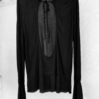 Тънка блуза JELO интересен модел, снимка 3 - Блузи с дълъг ръкав и пуловери - 36956852