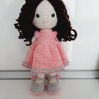 Плетена кукла 2, снимка 4 - Кукли - 32724458