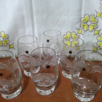 Кристални чаши Рамона , снимка 5 - Антикварни и старинни предмети - 44071817