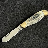 Сгъваем джобен колекционерски ловен нож. CW111GY20, снимка 4 - Ножове - 39291395