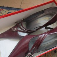 Дамски обувки естествена кожа, снимка 1 - Дамски обувки на ток - 43182652