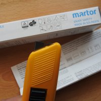 MARTOR SECUNORM PRIMAX обезопасен макетен нож SOLINGEN професионален , снимка 3 - Други инструменти - 32276573