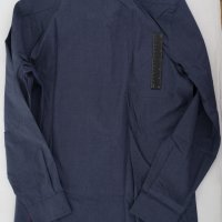 Мъжка памучна тъмносиня риза марка Giorgio di Mare - L, снимка 8 - Ризи - 28213906