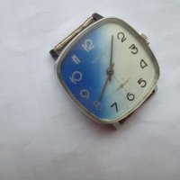 pobeda square ретро съветски рядък механичен мъжки часовник, снимка 5 - Мъжки - 43288950