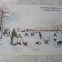 Картичка зима Presttige Kerstdagen en Gelukkig Nieuwajaar 33, снимка 1 - Колекции - 28549687