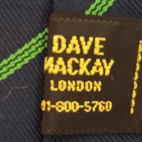 Винтидж вратовръзка DAVE MACKAY, Лондон. , снимка 7 - Други - 43171515