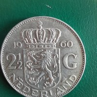 Колекционерска монета Холандия 2½ гулдена, снимка 2 - Нумизматика и бонистика - 37904144
