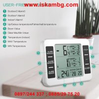 Безжичен термометър с LCD дисплей - код 2225, снимка 9 - Други стоки за дома - 26721534