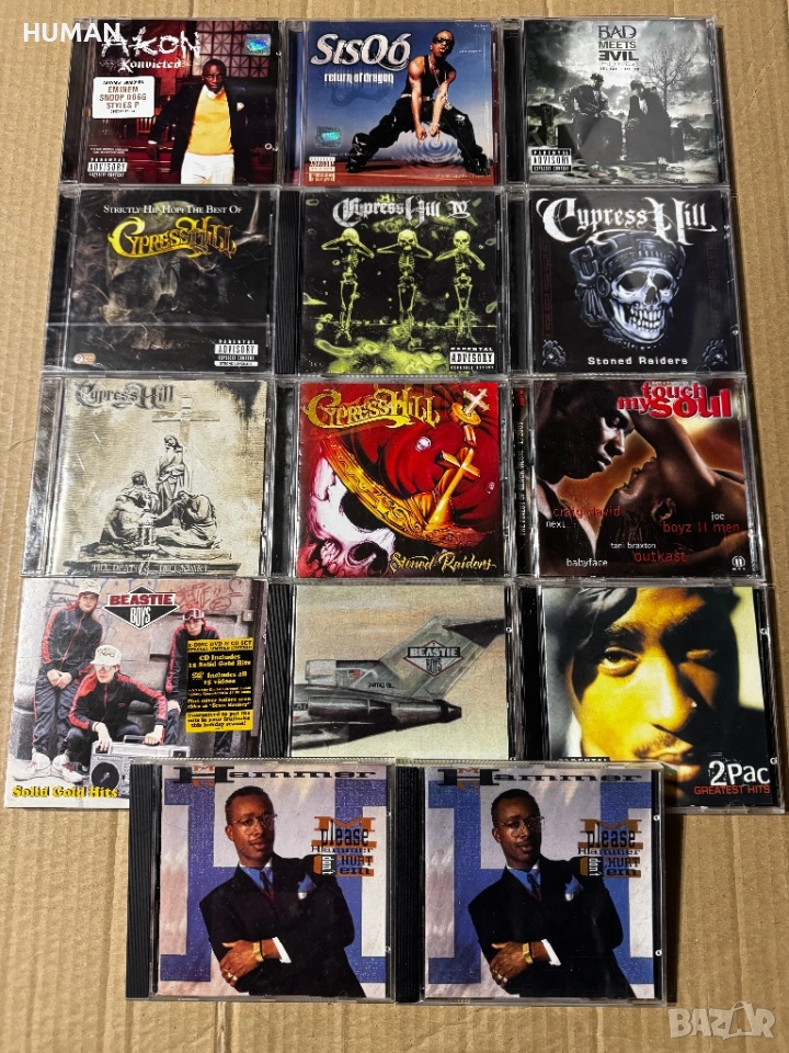 Cypress Hill - Beastie Boys - Sisqo - Akon - Hammer, снимка 1
