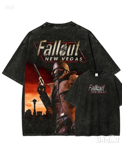 Унисекс тениска с щампа Fallout: New Vegas, снимка 1