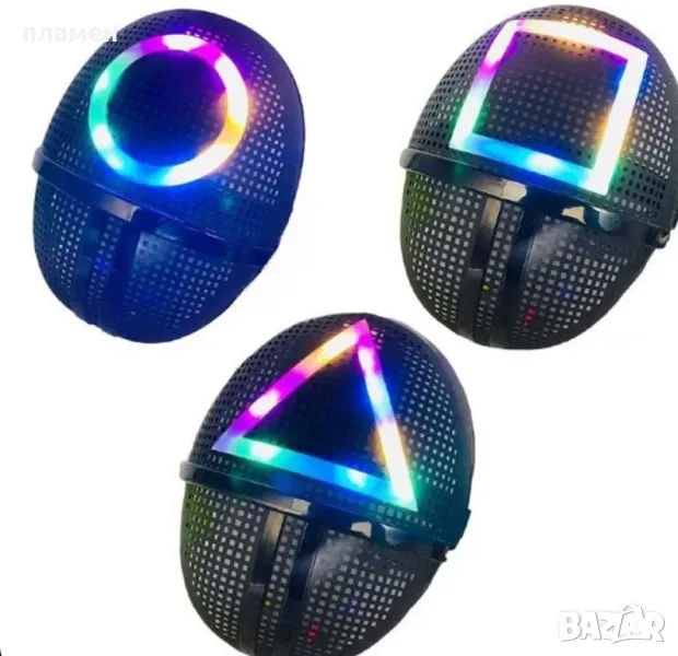 Светещи маски Squid Game, снимка 1