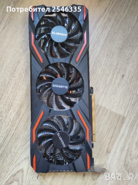 Видеокарта Gigabyte NVIDIA P104-100 отключена за 8GB (3 броя), снимка 1