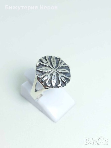 Сребърен пръстен, снимка 1
