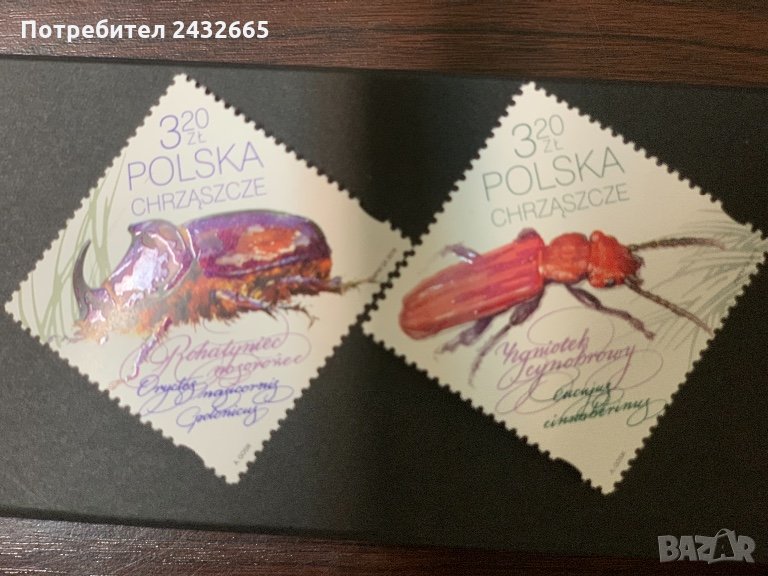 7. Полша 2018 = “ Фауна. Насекоми. Бръмбари.”,MNH,**., снимка 1