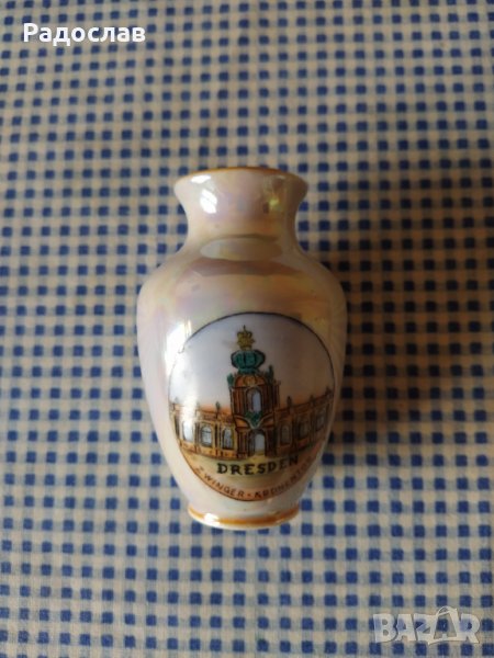 стара малка ваза Цвингер Дрезден , снимка 1