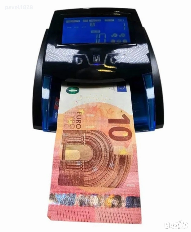 Детектор за проверка на пари евро/долар 520B , снимка 1