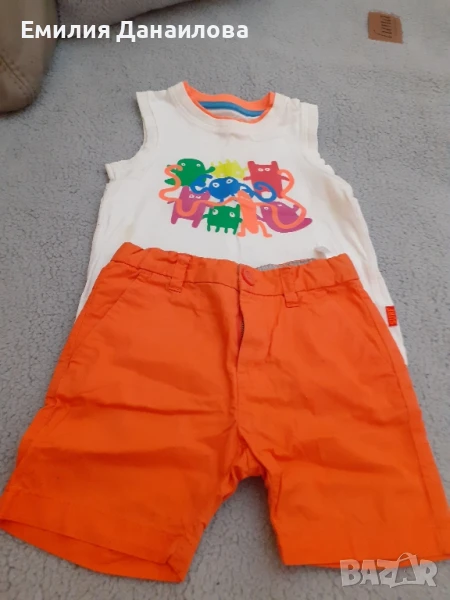 Комплект за лятото.За момче или момиче за 12 месеца. , снимка 1