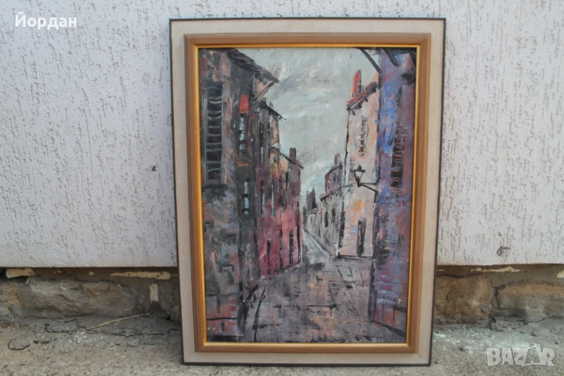 Картина масло върху платно ''P.Larsen'', снимка 1