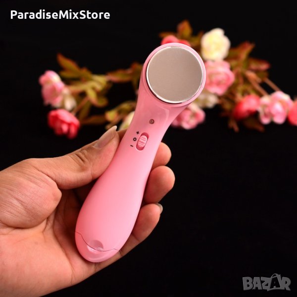 Инструмент с йонофереза за пълно разкрасяване и подмладяване на кожата / Цвят: бял, розов, снимка 1