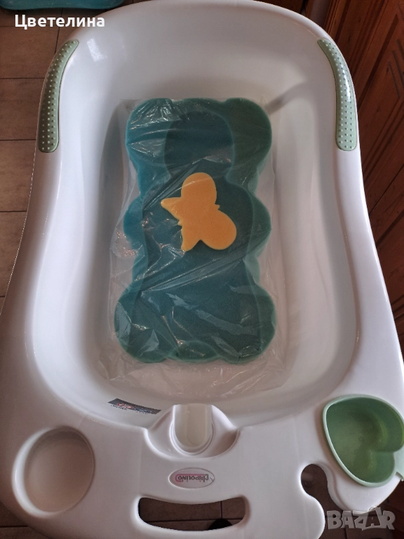 Бебешка вана със стойка, снимка 1