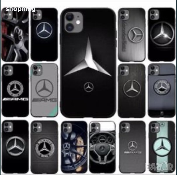 Силиконов кейс,калъф за айфон,iPhone Mercedes12,12Pro,11,X,XS,XR,8/7/6, снимка 1