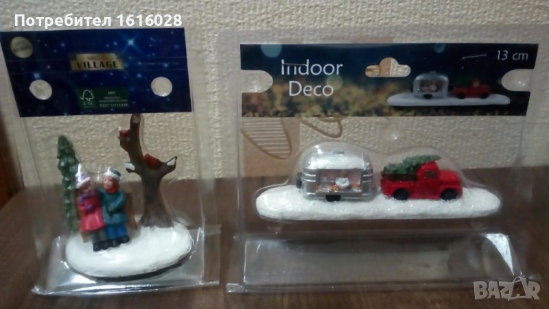 Коледни фигури за изграждане на селца и градове на марката MAGIC VILLAGE., снимка 1